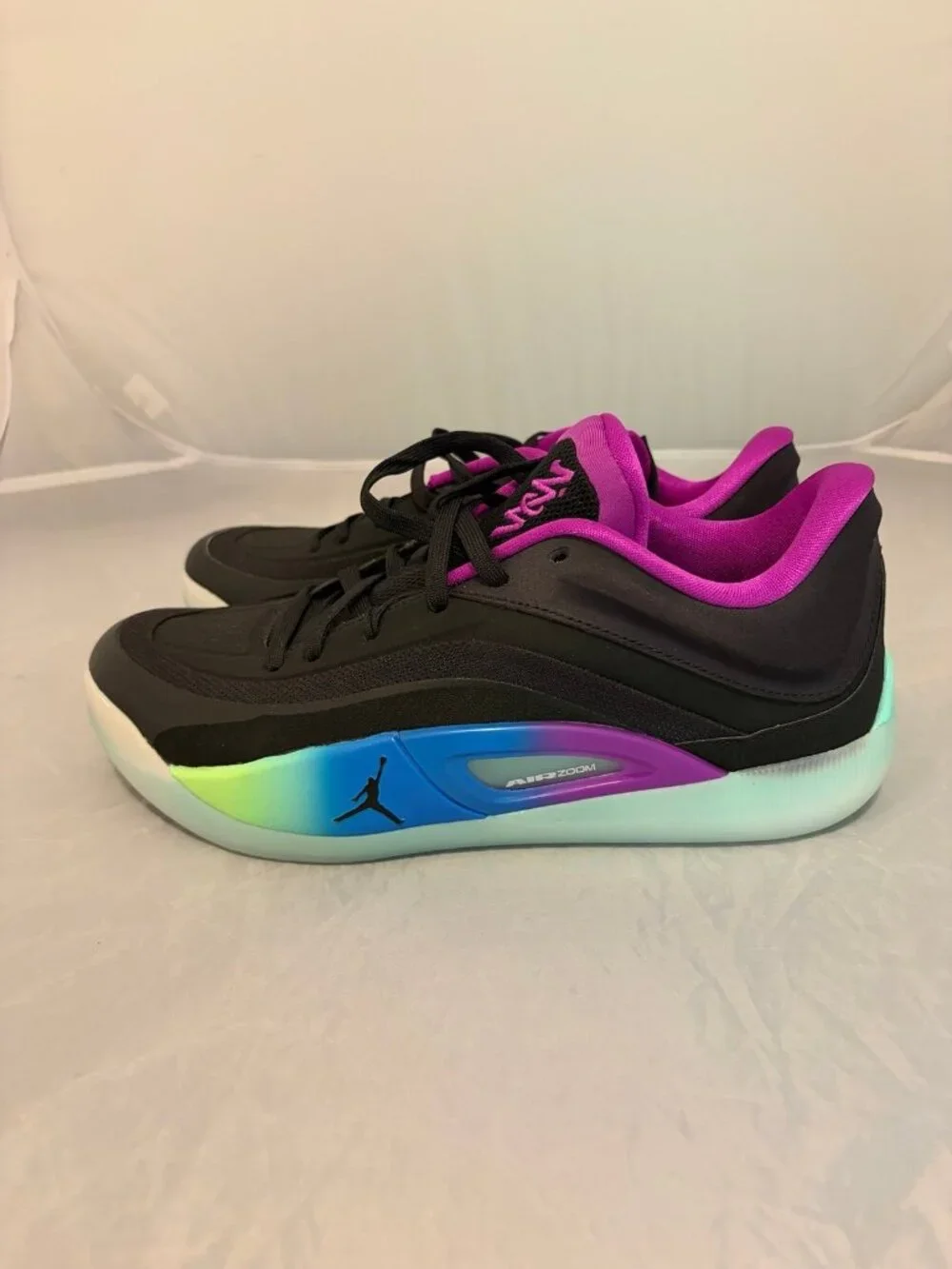 Air Jordan Zion 4 Noah Black purple basketball mens shoes size 10 FB1802 401